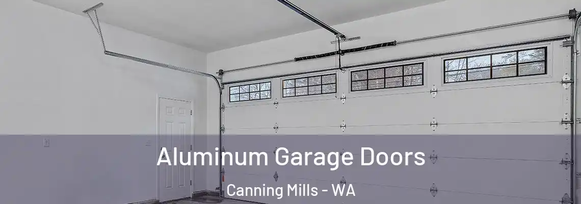  Aluminum Garage Doors Canning Mills - WA