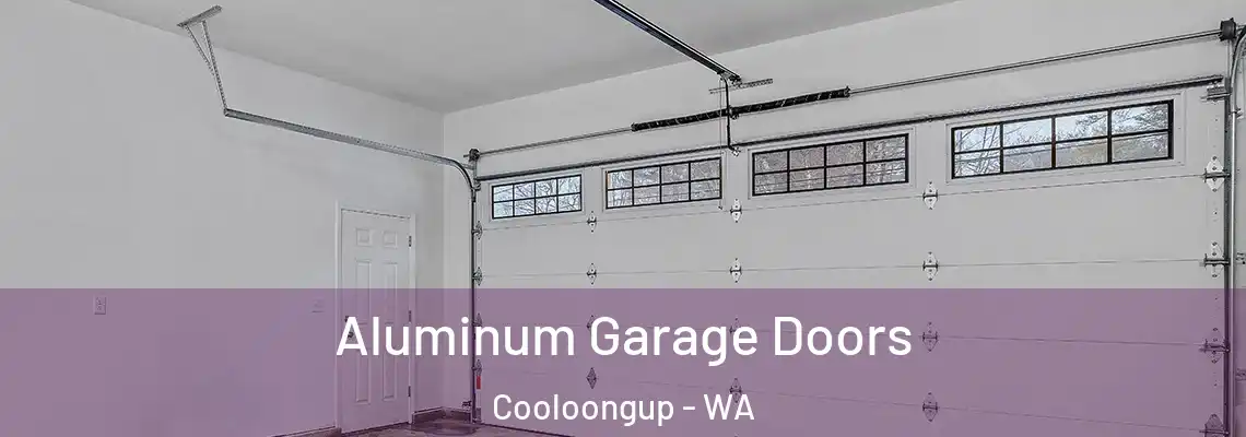  Aluminum Garage Doors Cooloongup - WA