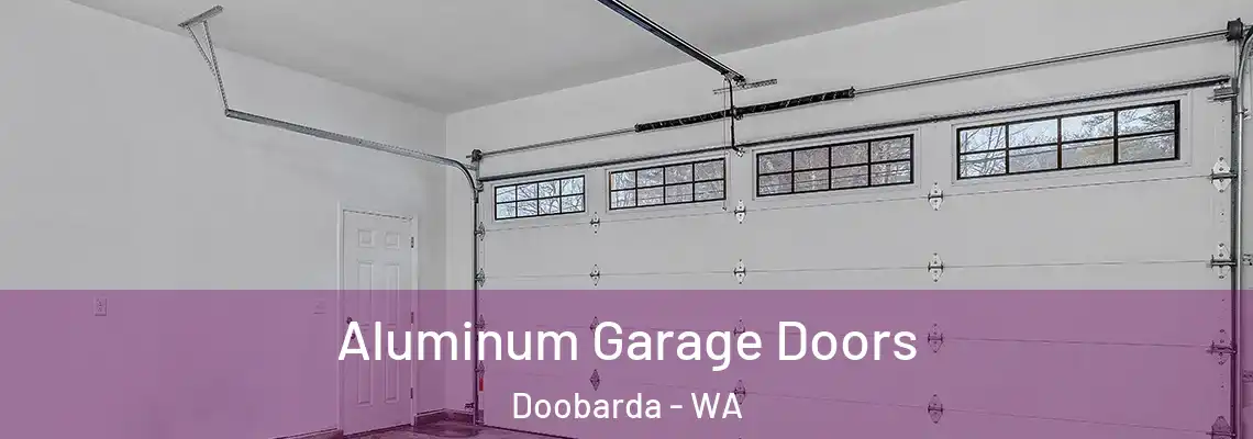  Aluminum Garage Doors Doobarda - WA