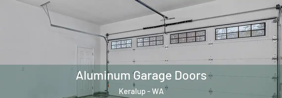  Aluminum Garage Doors Keralup - WA
