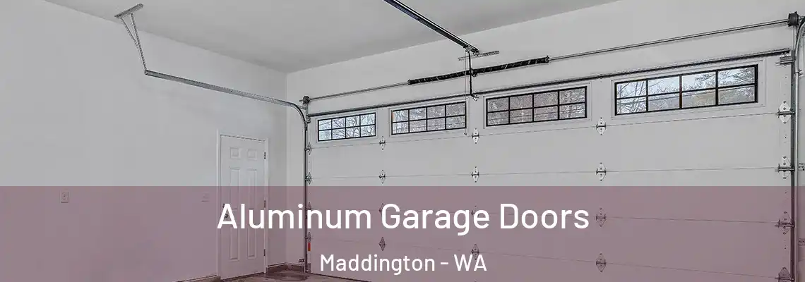 Aluminum Garage Doors Maddington - WA