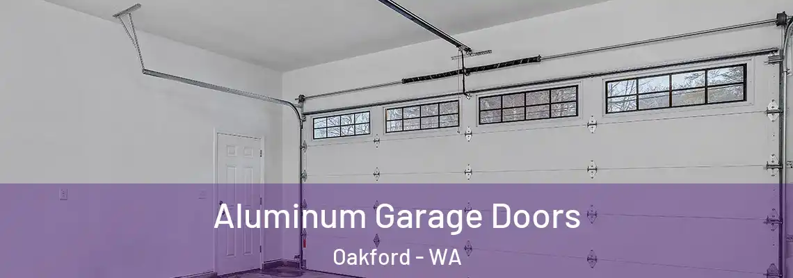  Aluminum Garage Doors Oakford - WA