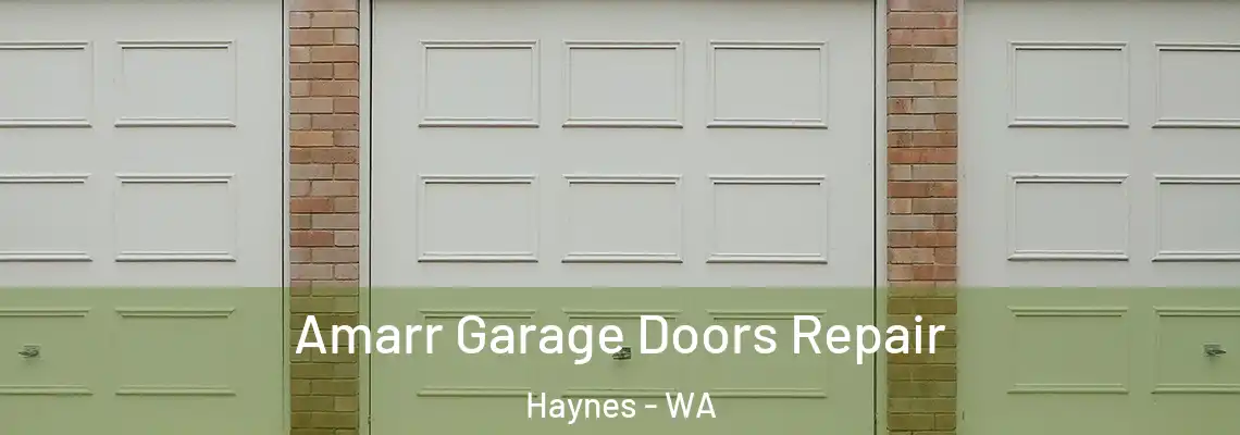  Amarr Garage Doors Repair Haynes - WA