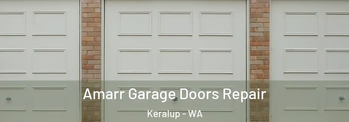 Amarr Garage Doors Repair Keralup - WA