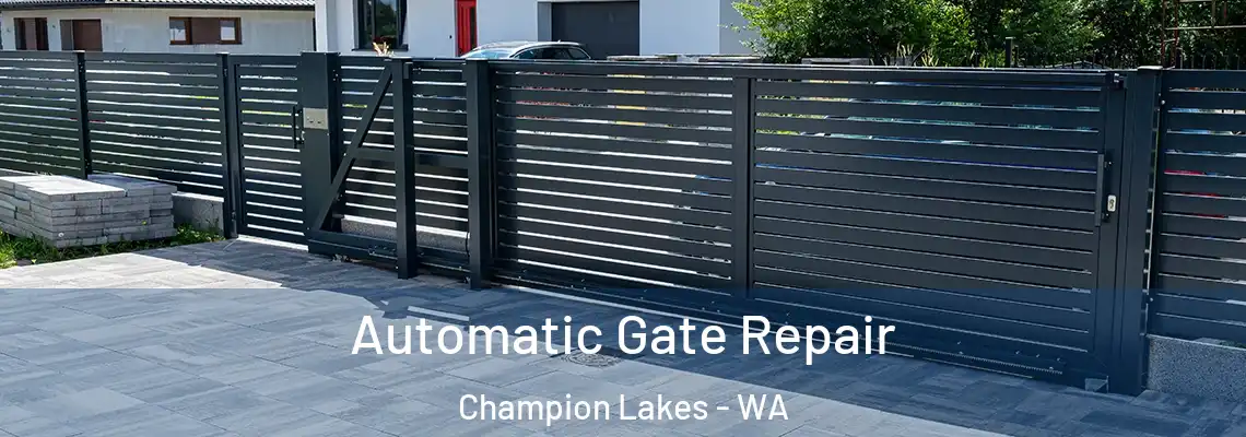  Automatic Gate Repair Champion Lakes - WA