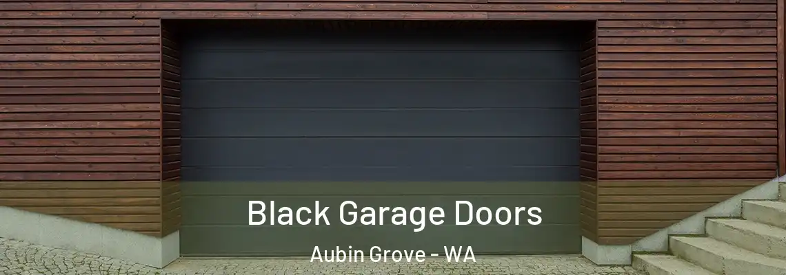  Black Garage Doors Aubin Grove - WA