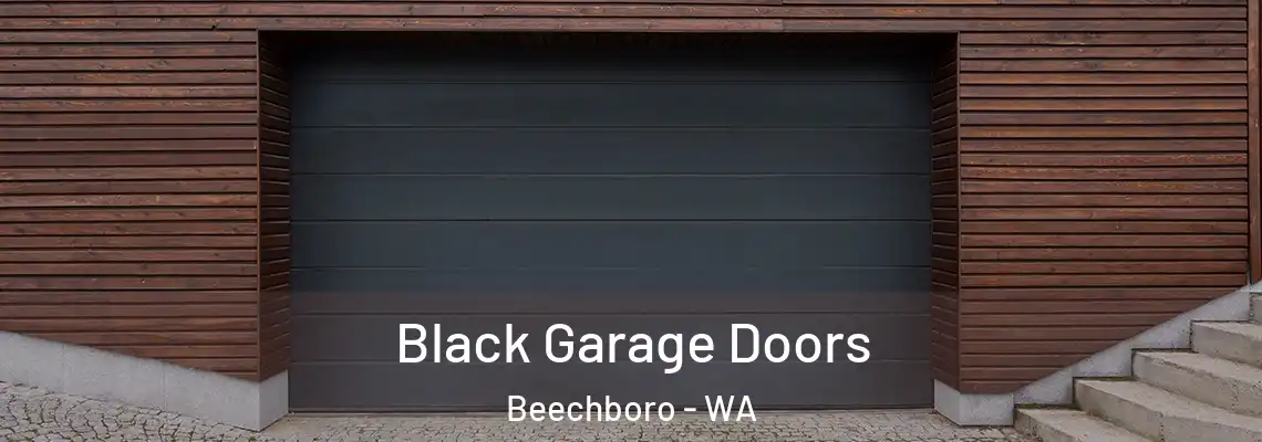  Black Garage Doors Beechboro - WA