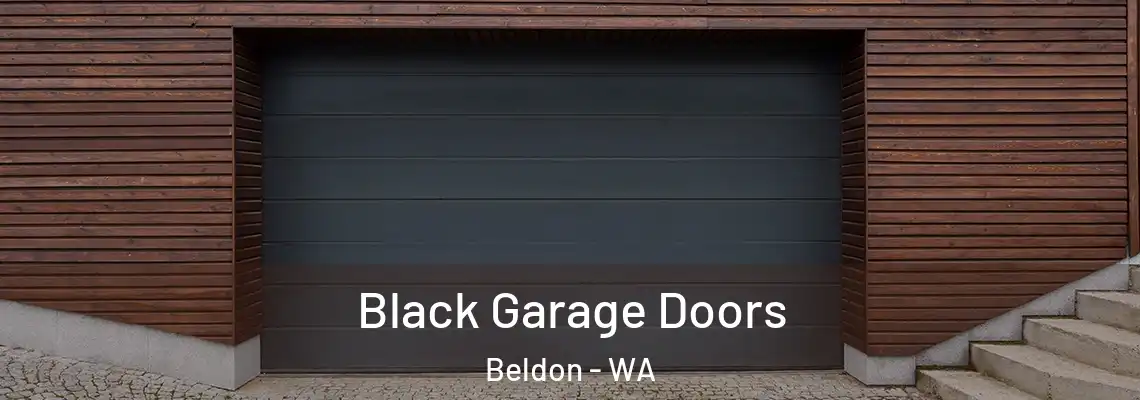  Black Garage Doors Beldon - WA