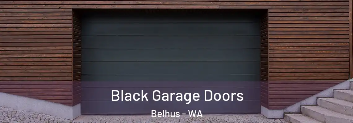  Black Garage Doors Belhus - WA