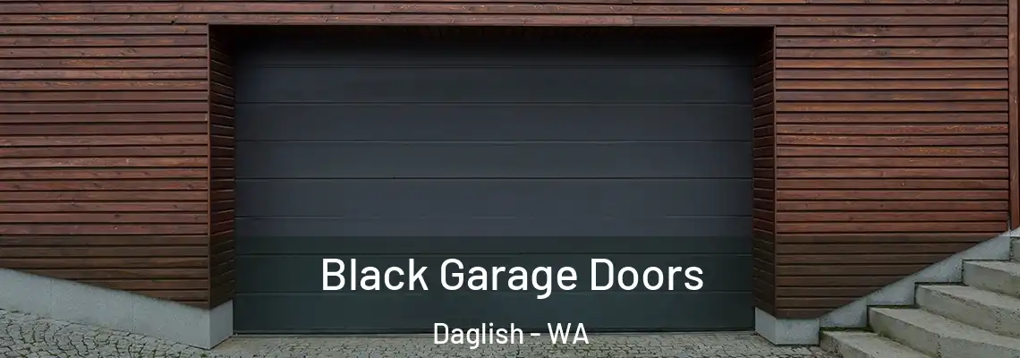  Black Garage Doors Daglish - WA