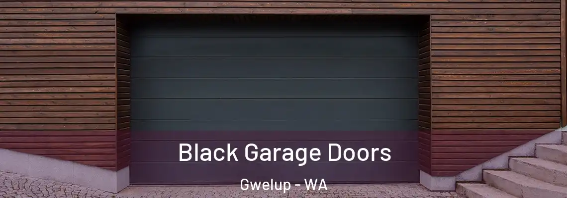  Black Garage Doors Gwelup - WA