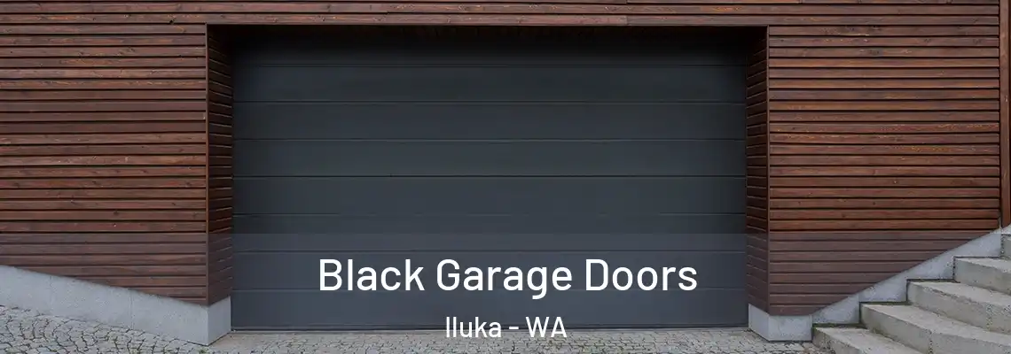  Black Garage Doors Iluka - WA