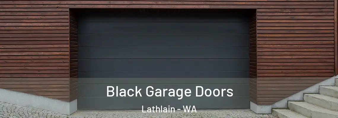  Black Garage Doors Lathlain - WA