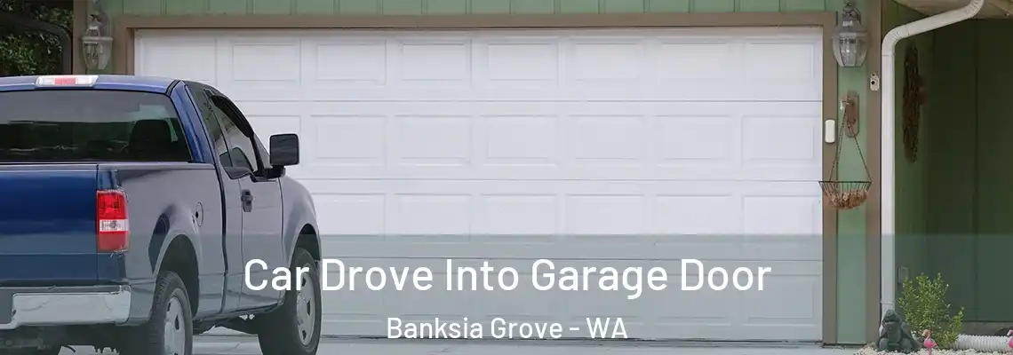  Car Drove Into Garage Door Banksia Grove - WA