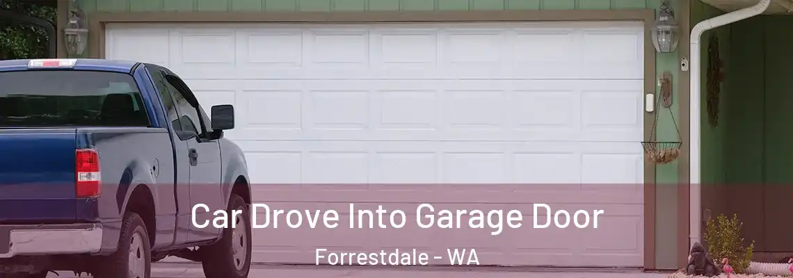  Car Drove Into Garage Door Forrestdale - WA