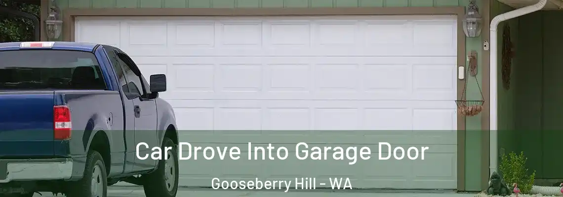  Car Drove Into Garage Door Gooseberry Hill - WA