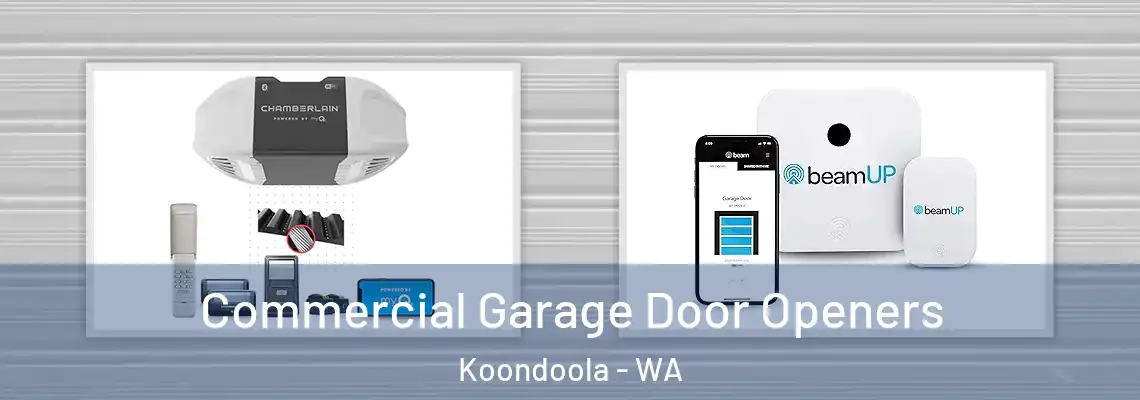  Commercial Garage Door Openers Koondoola - WA