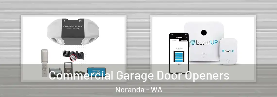 Commercial Garage Door Openers Noranda - WA