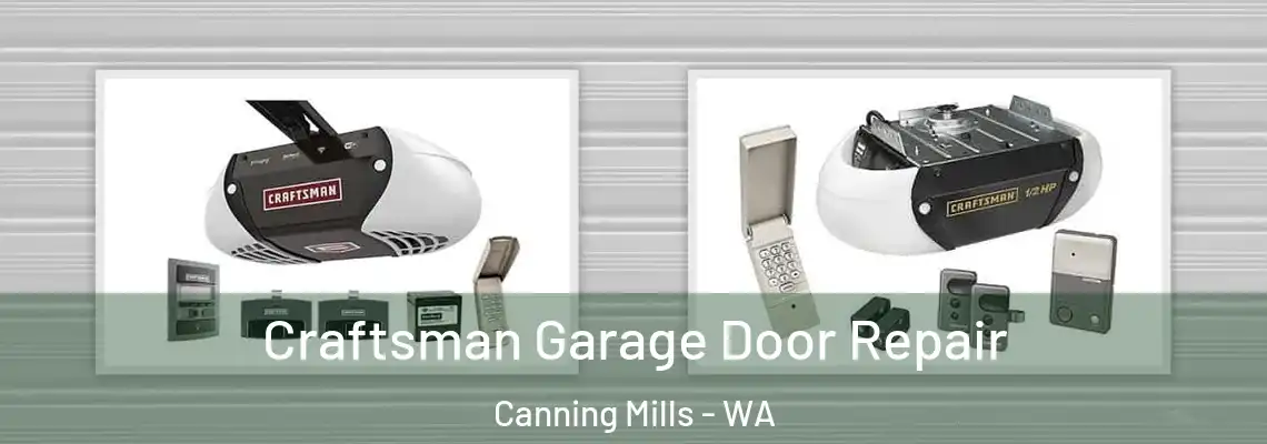 Craftsman Garage Door Repair Canning Mills - WA