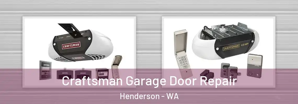  Craftsman Garage Door Repair Henderson - WA