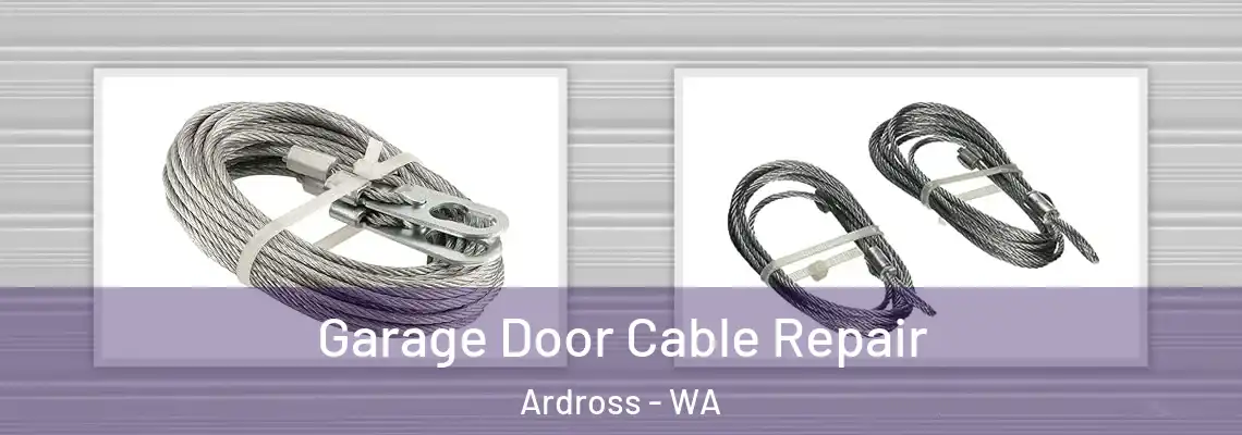  Garage Door Cable Repair Ardross - WA