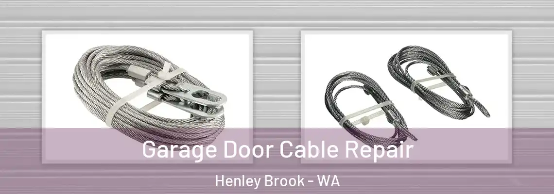  Garage Door Cable Repair Henley Brook - WA