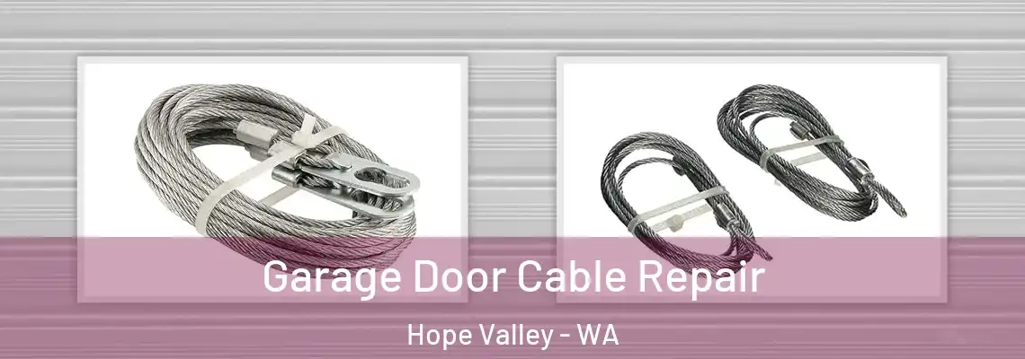 Garage Door Cable Repair Hope Valley - WA