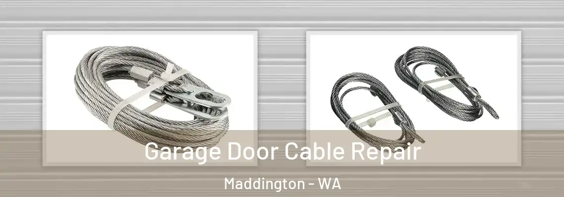  Garage Door Cable Repair Maddington - WA