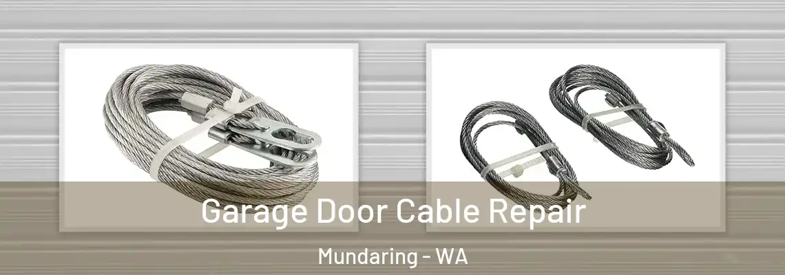  Garage Door Cable Repair Mundaring - WA