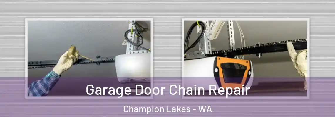  Garage Door Chain Repair Champion Lakes - WA