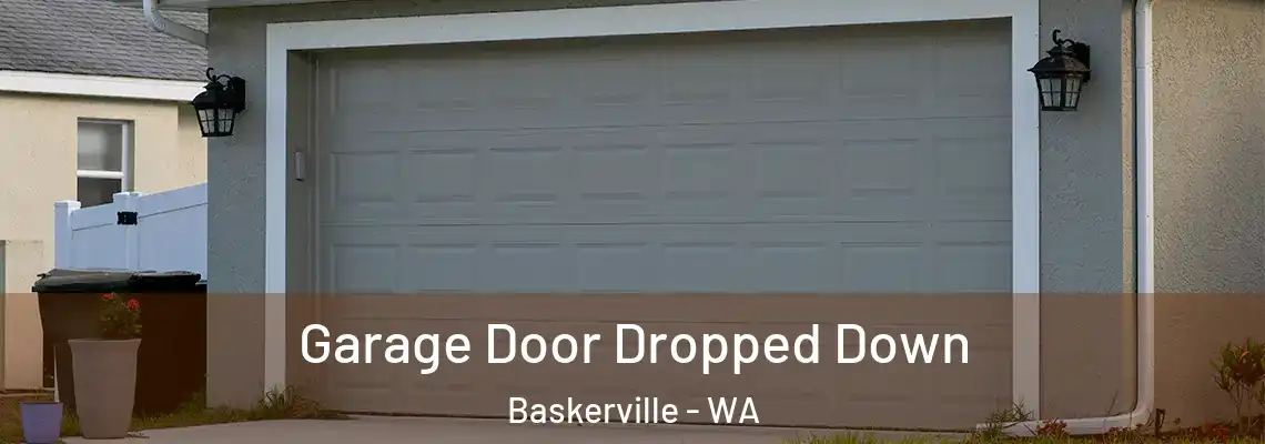 Garage Door Dropped Down Baskerville - WA