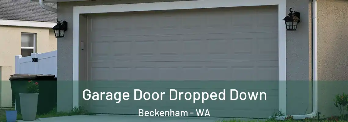  Garage Door Dropped Down Beckenham - WA