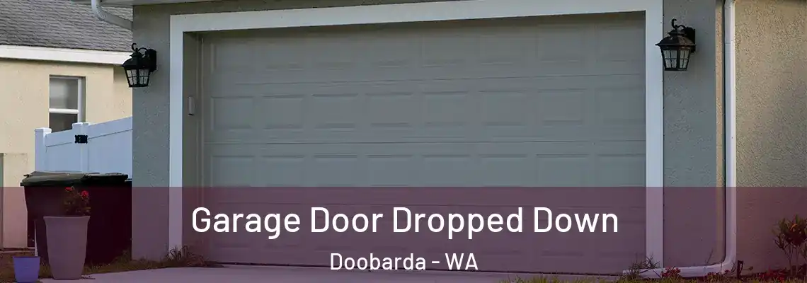  Garage Door Dropped Down Doobarda - WA