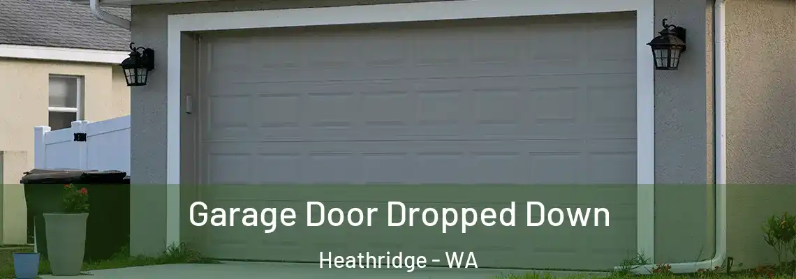  Garage Door Dropped Down Heathridge - WA