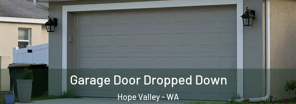  Garage Door Dropped Down Hope Valley - WA