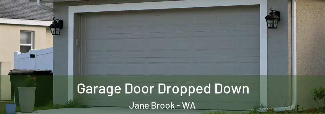  Garage Door Dropped Down Jane Brook - WA