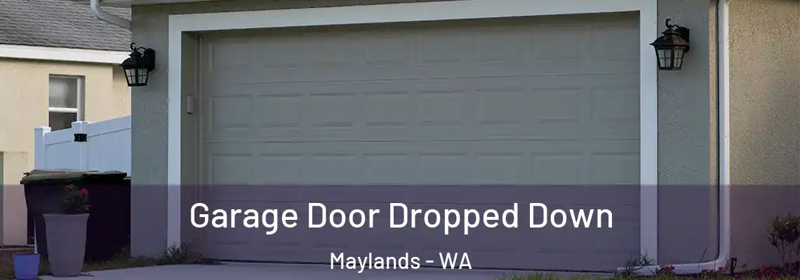  Garage Door Dropped Down Maylands - WA