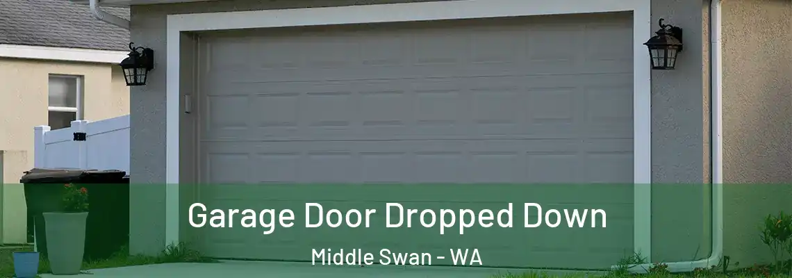  Garage Door Dropped Down Middle Swan - WA