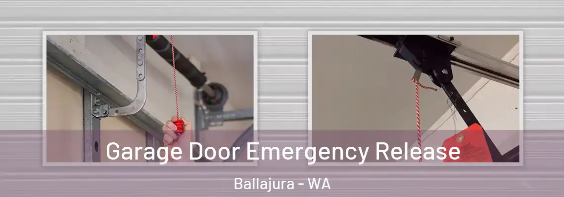  Garage Door Emergency Release Ballajura - WA