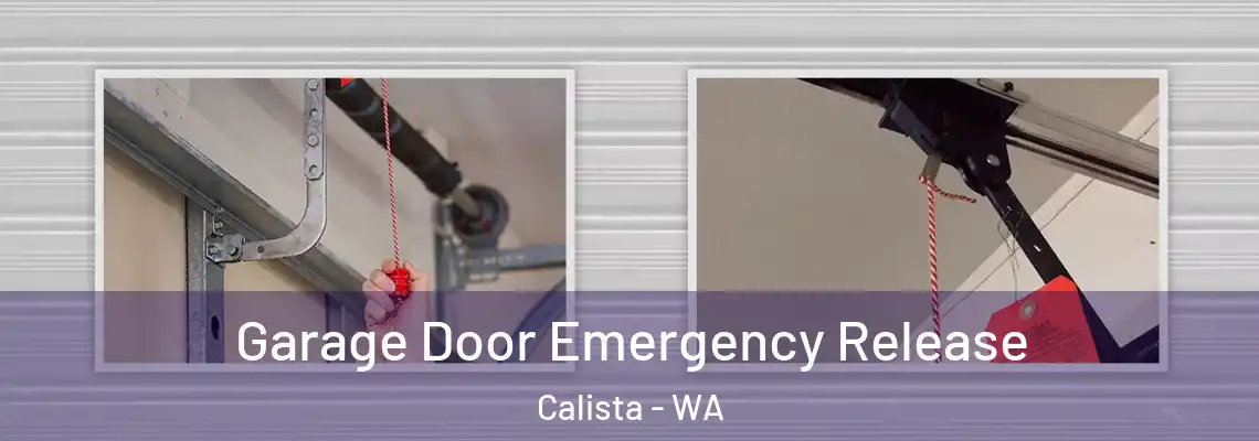  Garage Door Emergency Release Calista - WA