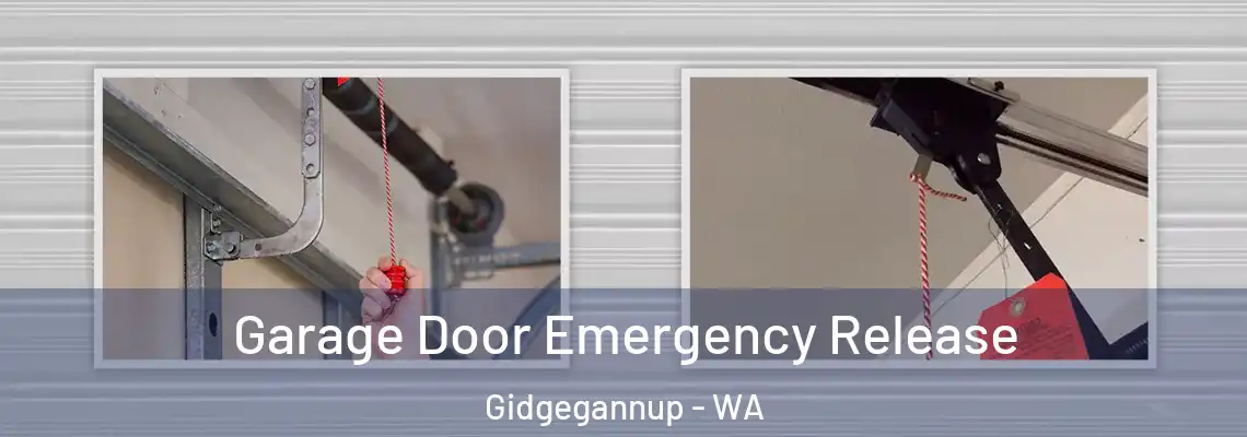 Garage Door Emergency Release Gidgegannup - WA