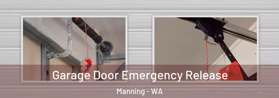  Garage Door Emergency Release Manning - WA