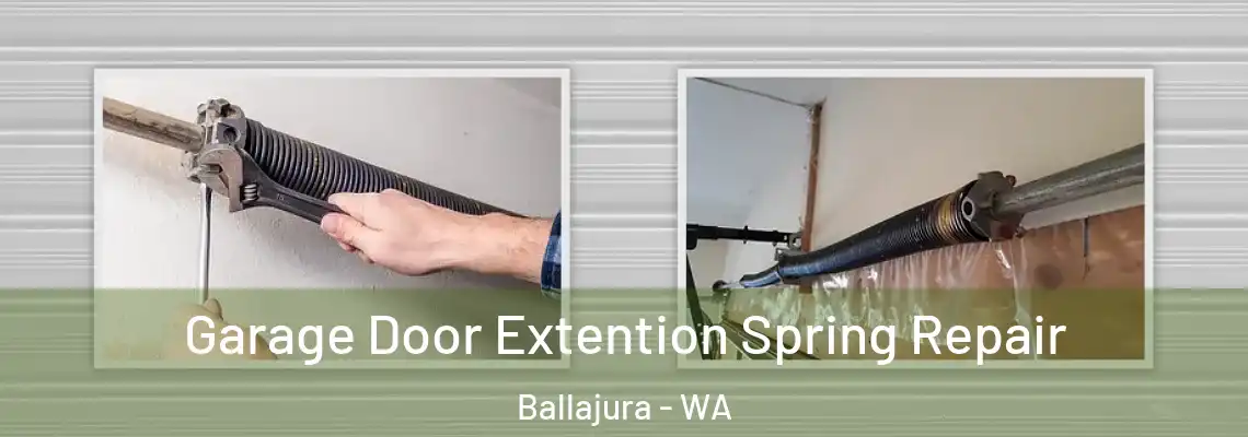  Garage Door Extention Spring Repair Ballajura - WA