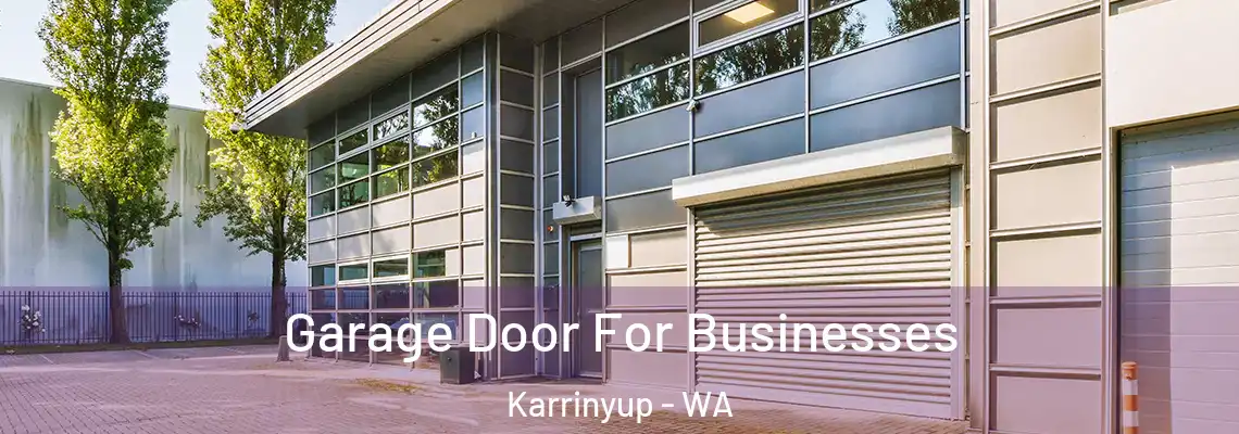  Garage Door For Businesses Karrinyup - WA