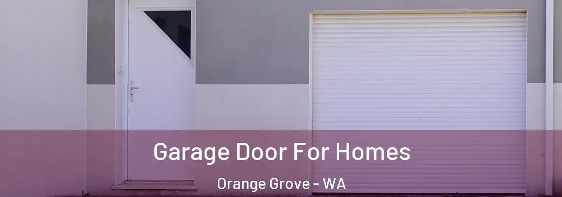  Garage Door For Homes Orange Grove - WA