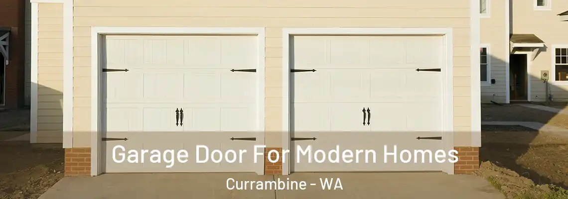  Garage Door For Modern Homes Currambine - WA