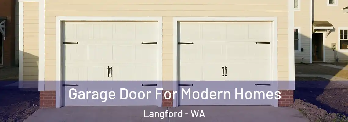  Garage Door For Modern Homes Langford - WA