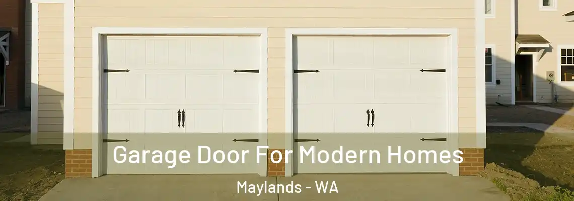 Garage Door For Modern Homes Maylands - WA
