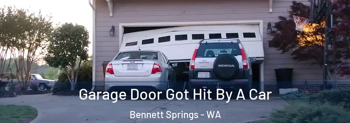  Garage Door Got Hit By A Car Bennett Springs - WA