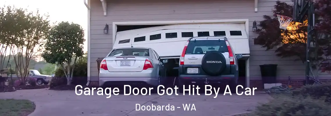  Garage Door Got Hit By A Car Doobarda - WA